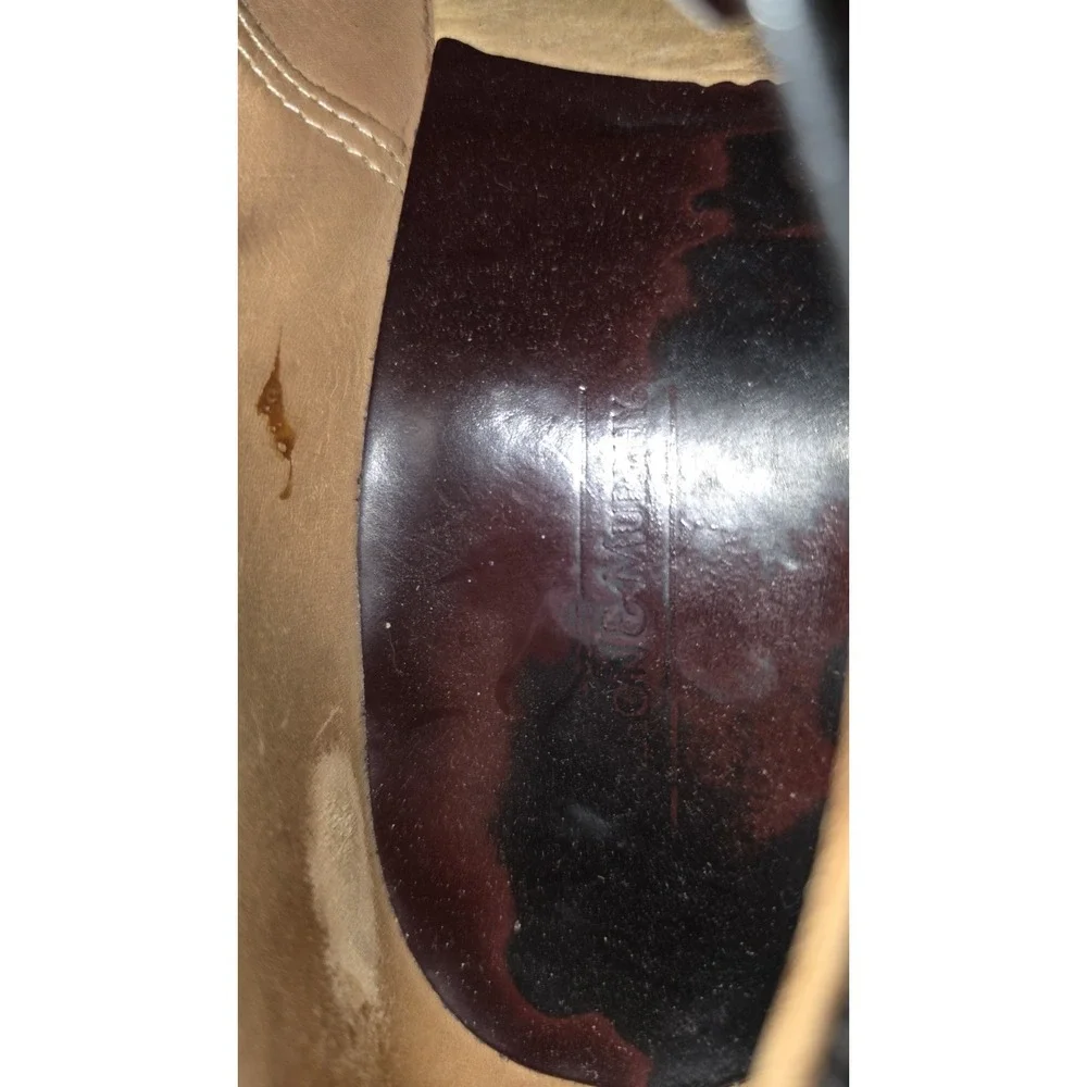 VTG Johnston & Murphy Dress Shoe Men 10.5 Oxblood Cap Toe Balmoral Oxford Brogue
